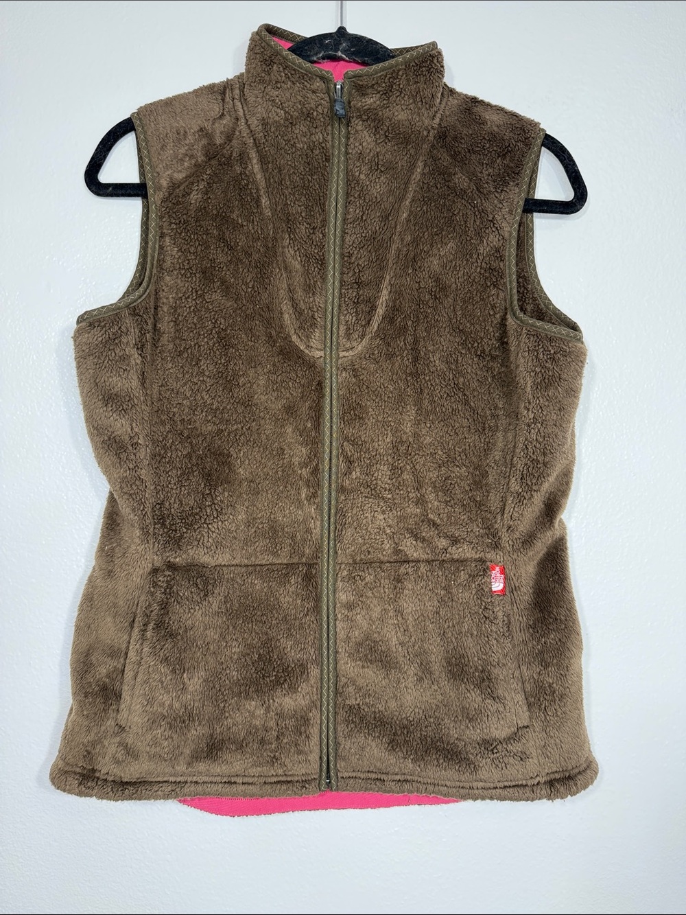 The North Face Fur Fleece Vest Women’s Brown Medium